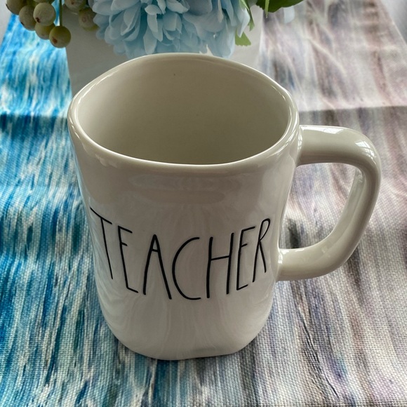 Rae Dunn Other - TEACHER Rae Dunn Artisan Collection by Magenta Coffee Mug Hot Chocolate Tea Mug
